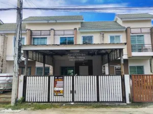 Townhouse for sale, second hand, Nonthaburi, Siraphat University 4, Rattanathibet-Sai Ma. big beautiful house Near Central Westgate and BTS Sai Ma Station CX-06033