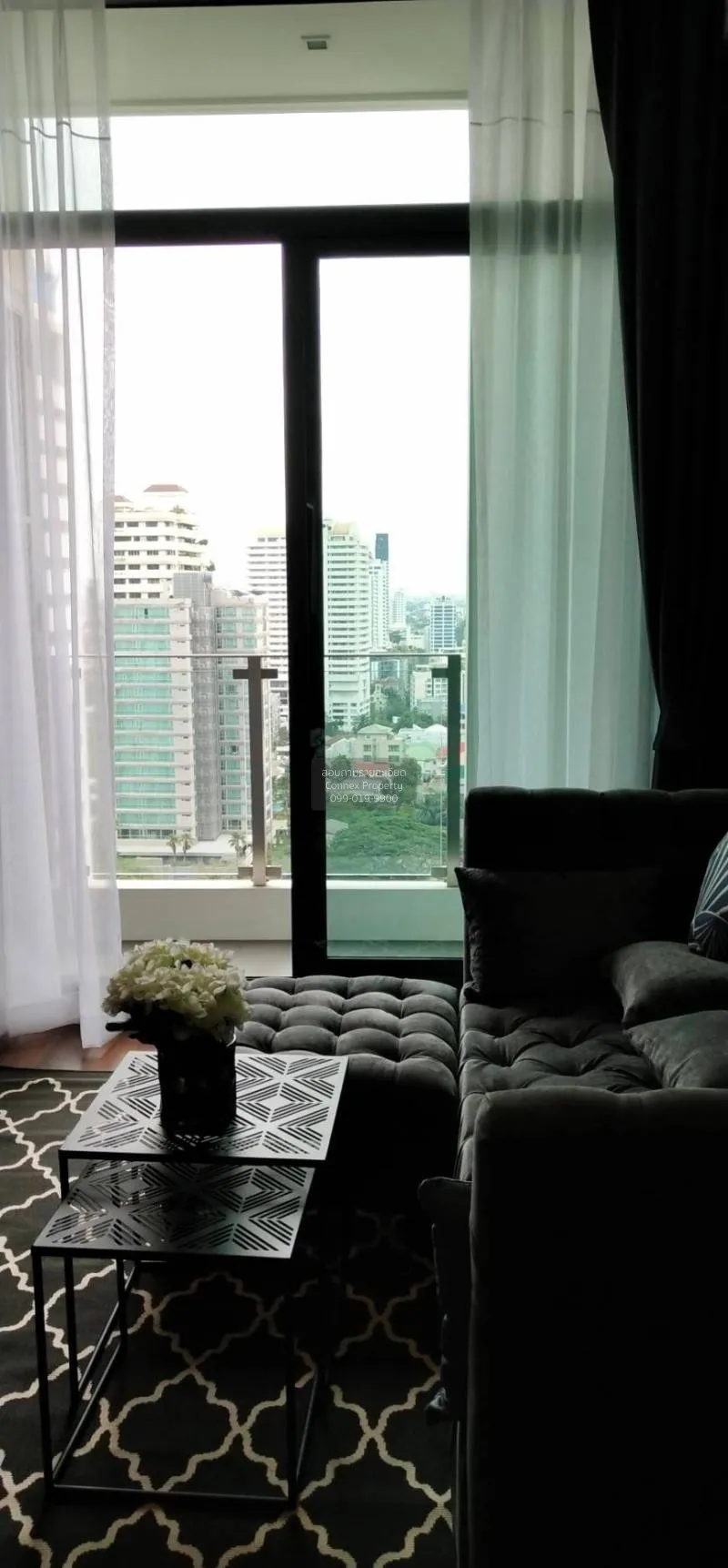 FOR RENT condo , The Diplomat 39 , nice view , high floor , BTS-P 2