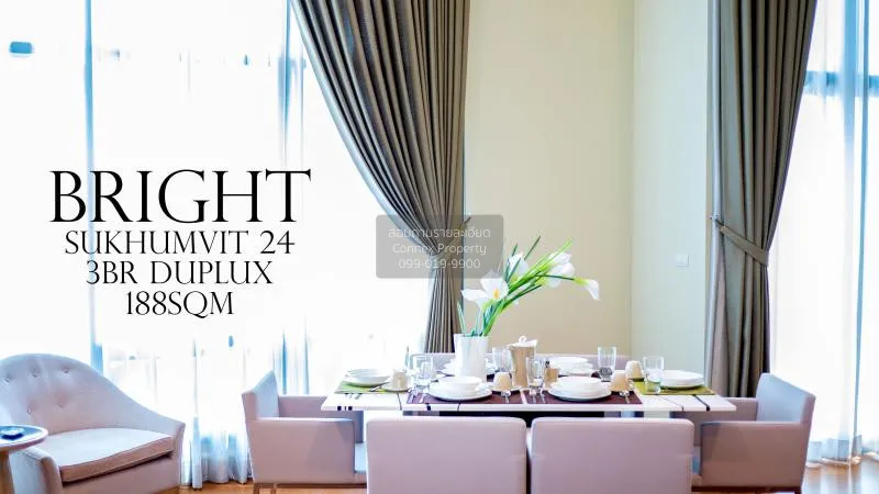 FOR RENT condo , Bright Sukhumvit 24 , BTS-Phrom Phong , Khlong T 1