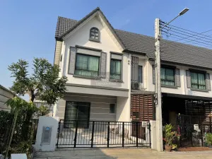 ขายทาวน์เฮ้าส์/ทาวน์โฮม  โมดิ วิลล่า ราชพฤกษ์-ติวานนท์ ห้องมุม หน้ากว้าง คลองข่อย ปากเกร็ด นนทบุรี CX-100071