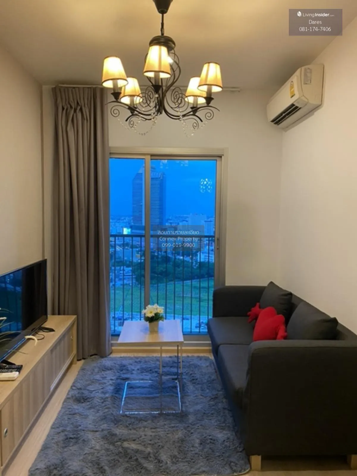 For Rent Condo , Noble Revolve Ratchada , MRT-Thailand Cultural C 1