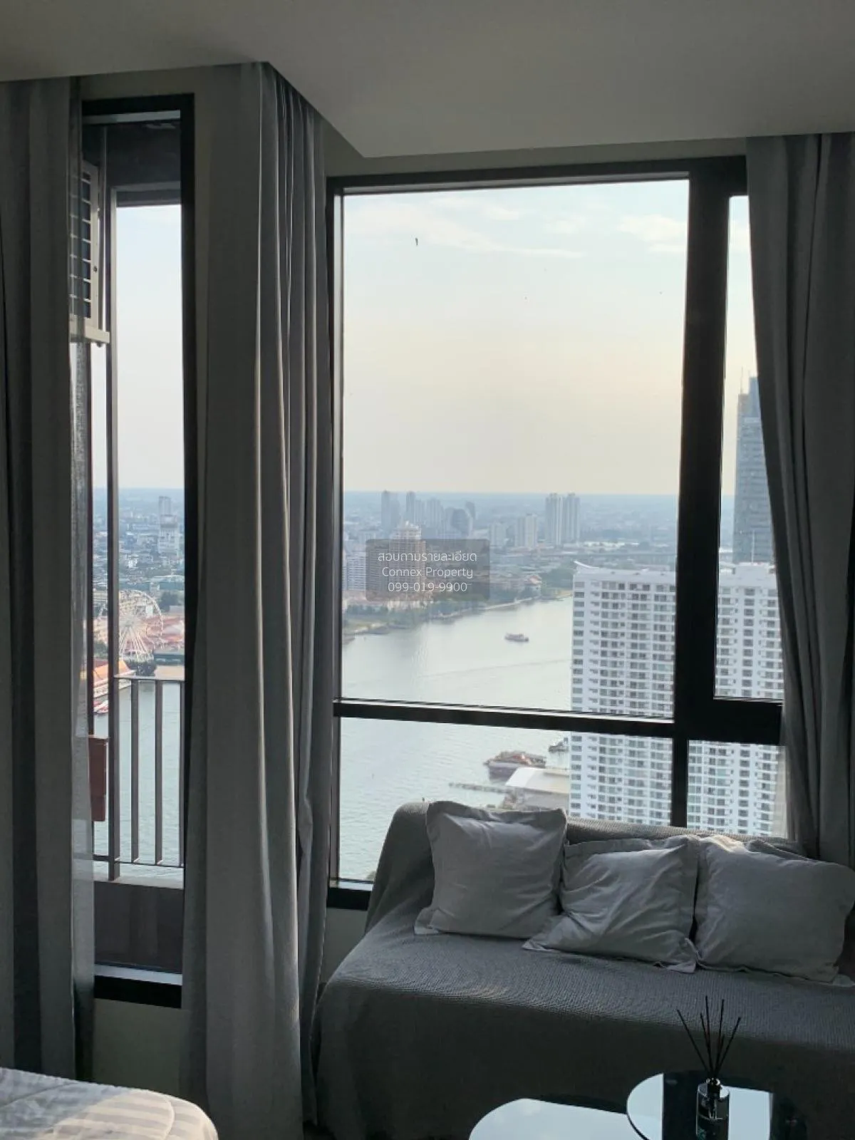 For Rent Condo , Chapter Charoennakhorn-Riverside , BTS-Krung Tho 4