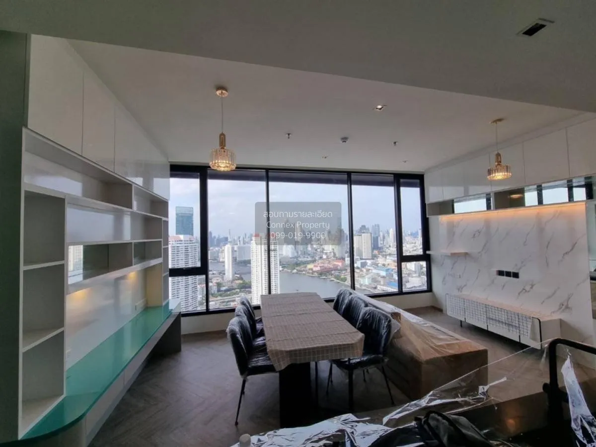 For Rent Condo , Chapter Charoennakhorn-Riverside , BTS-Krung Tho 1