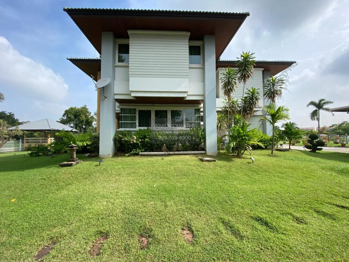 For Sale Single house, 2 floors, large house, next to the Chao Ph