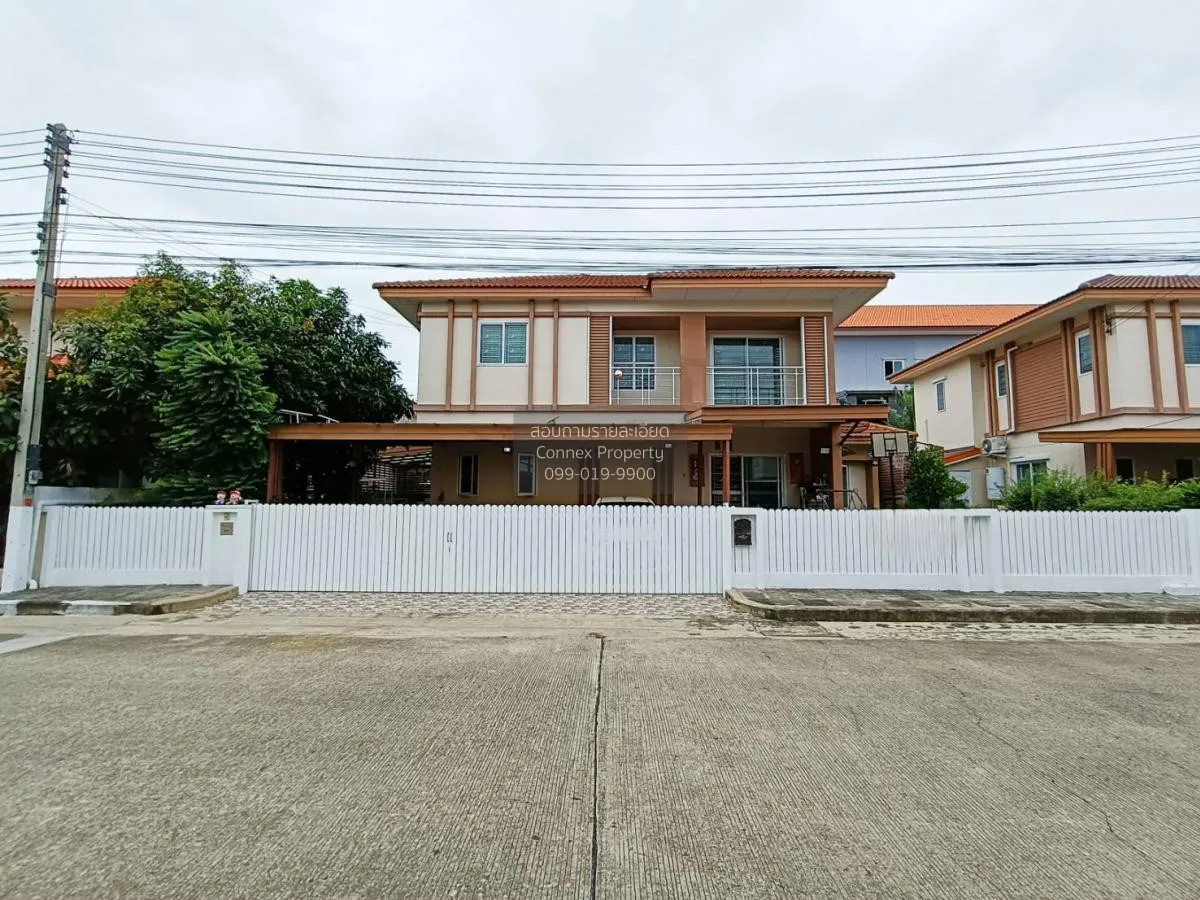 For Sale House , I Leaf Park Rama 2 km. 14 , wide frontage , Phan 1