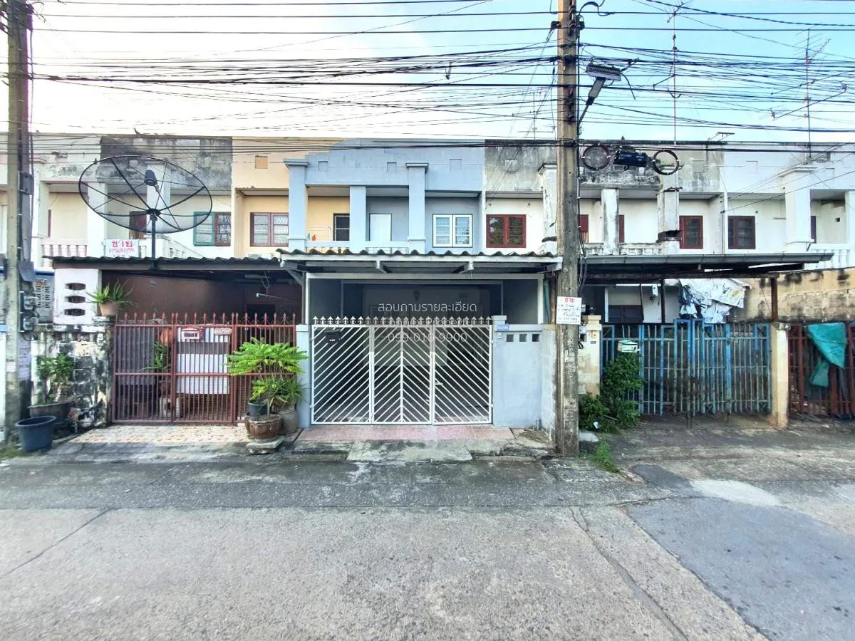 ขายทาวน์เฮ้าส์/ทาวน์โฮม  บ้านบุษกร-รัตติยา MRT-คลองบางไผ่ บางบัวท 1