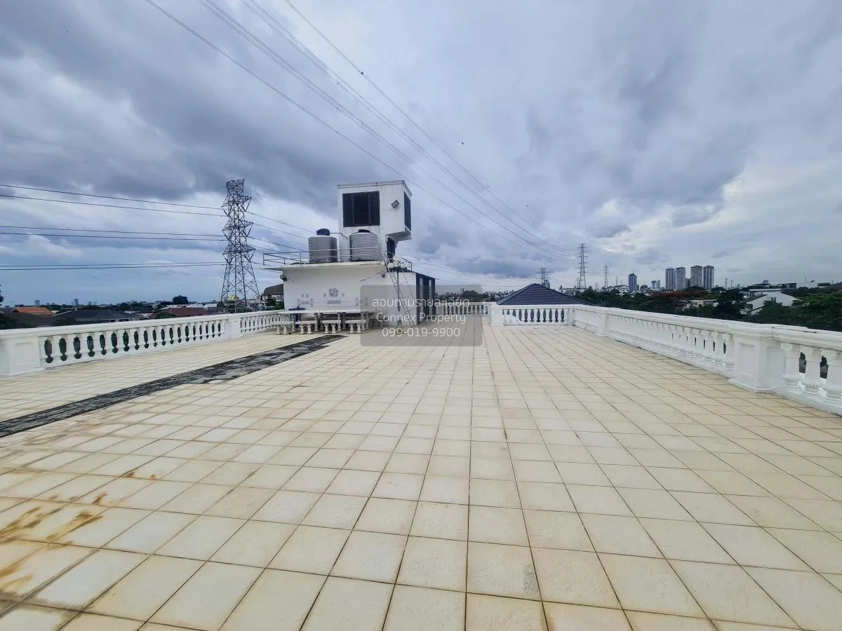 เช่าบ้าน  บ้านเมืองทอง 2/2 พัฒนาการ 61 วิวสวย ชั้นสูง หน้ากว้าง ป