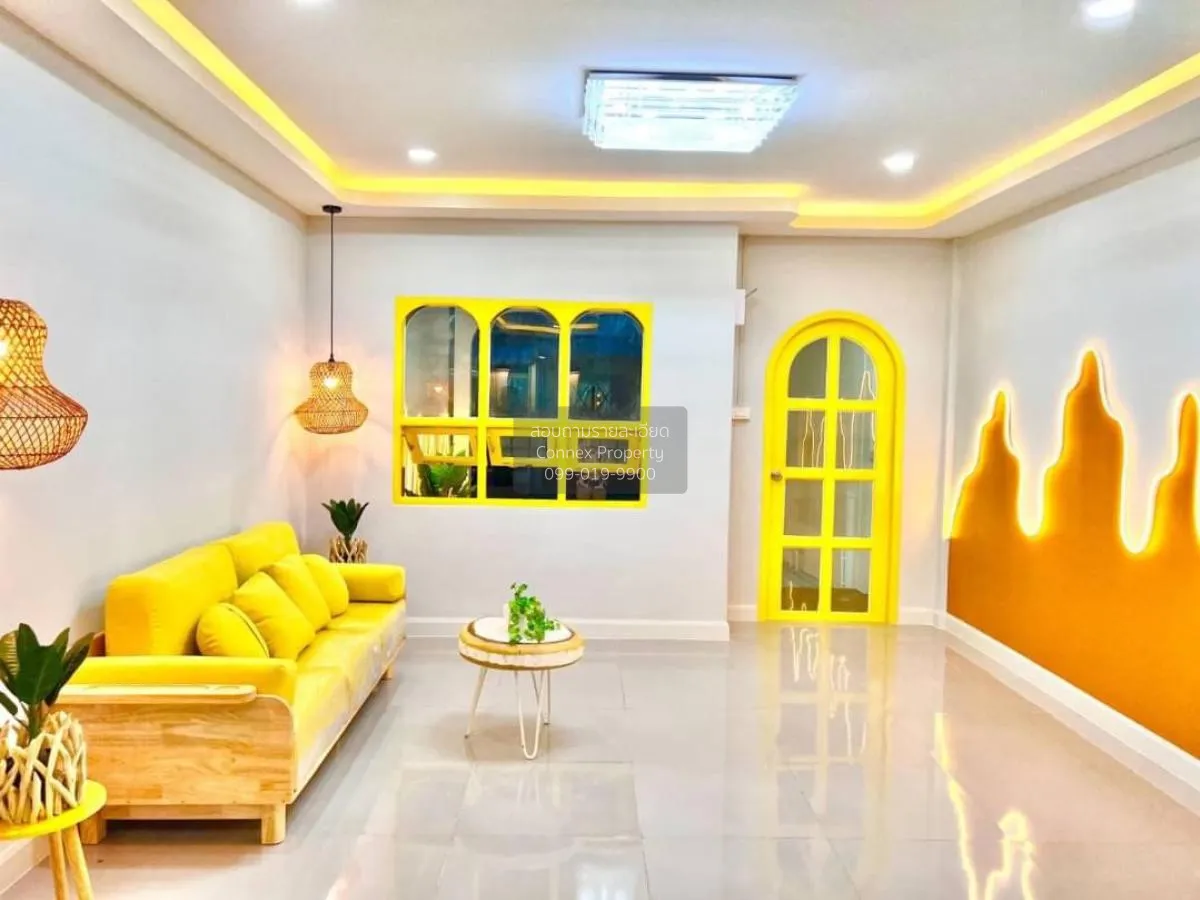 ขายทาวน์เฮ้าส์/ทาวน์โฮม  บ้านนครทองปาร์ควิว 1 รีโนเวทใหม่ บางบัวท