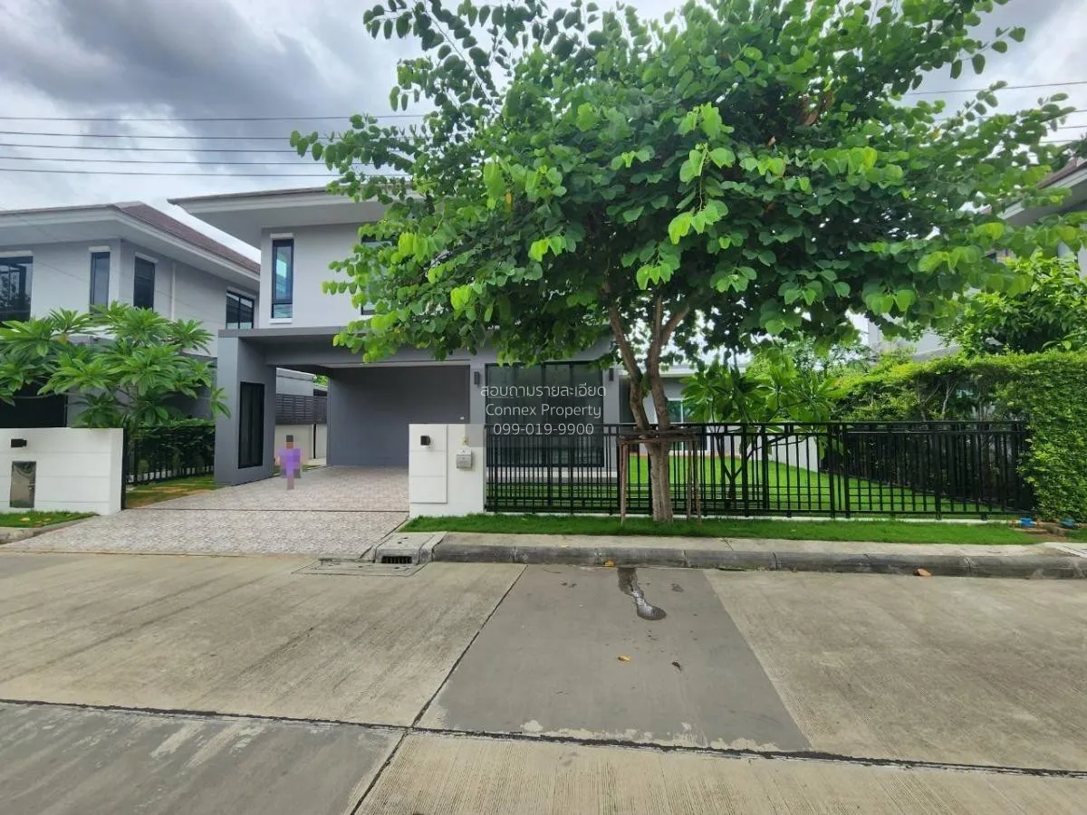 ขายบ้าน  สัมมากร ชัยพฤกษ์-แจ้งวัฒนะ หน้ากว้าง ละหาร บางบัวทอง นนท 1