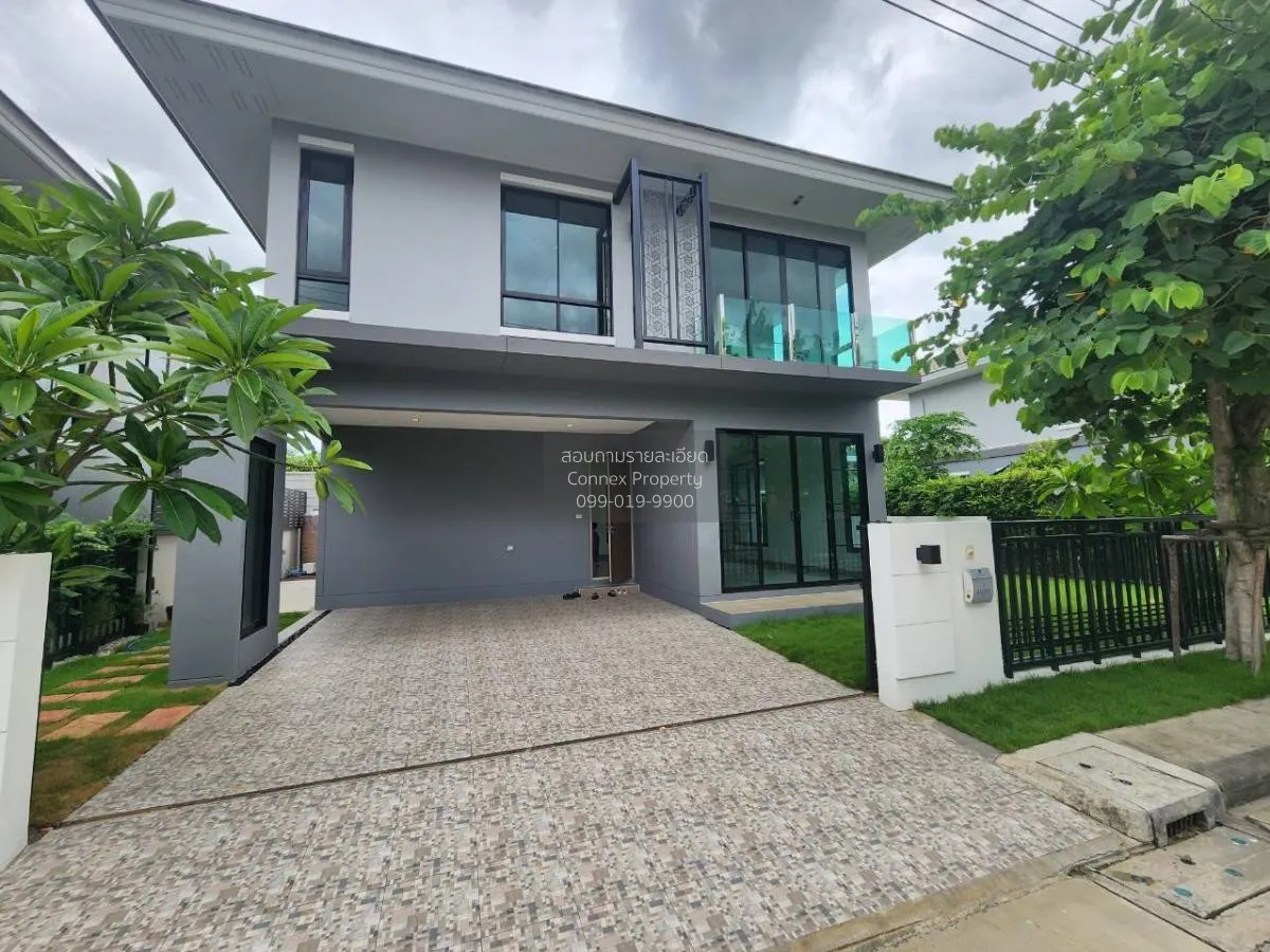 ขายบ้าน  สัมมากร ชัยพฤกษ์-แจ้งวัฒนะ หน้ากว้าง ละหาร บางบัวทอง นนท 2