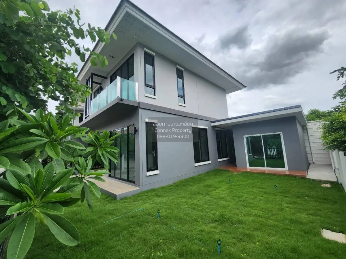 ขายบ้าน  สัมมากร ชัยพฤกษ์-แจ้งวัฒนะ หน้ากว้าง ละหาร บางบัวทอง นนท 3