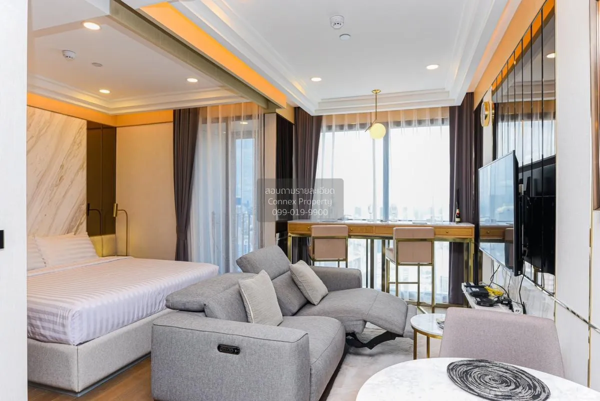 For Rent Condo , Ashton Chula-Silom , nice view , high floor , MR 3
