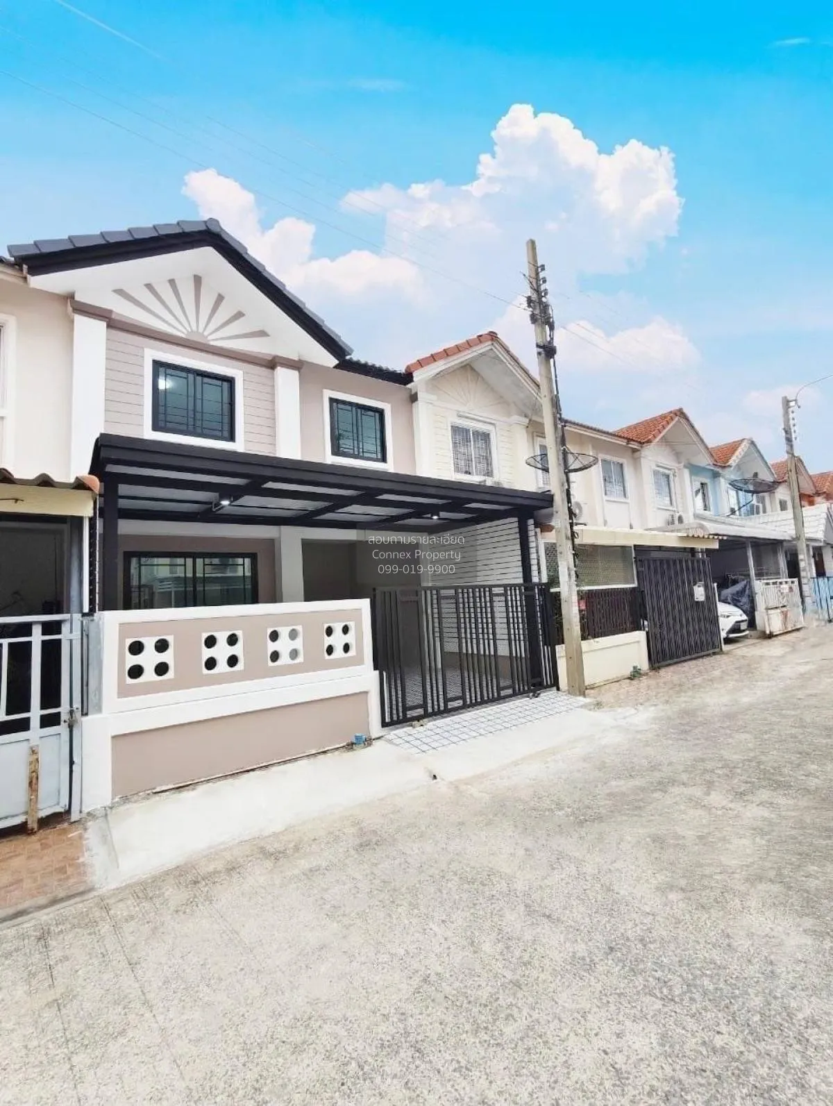 ขายทาวน์เฮ้าส์/ทาวน์โฮม   บ้านพฤกษา 37 บางใหญ่ MRT-ตลาดบางใหญ่ บา 4