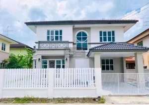 For Sale House , Parichat Phutthamonthon Sai 4 , wide frontage , Bang Krathuek , Sam Phran , Nakhon Pathom , CX-103530