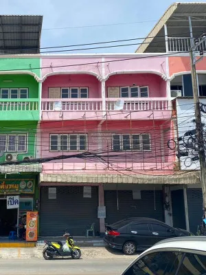 For Sale 3-storey commercial building, Udomkitta Road, Sriracha , Nong Kham , Si Racha , Chon Buri , CX-104021
