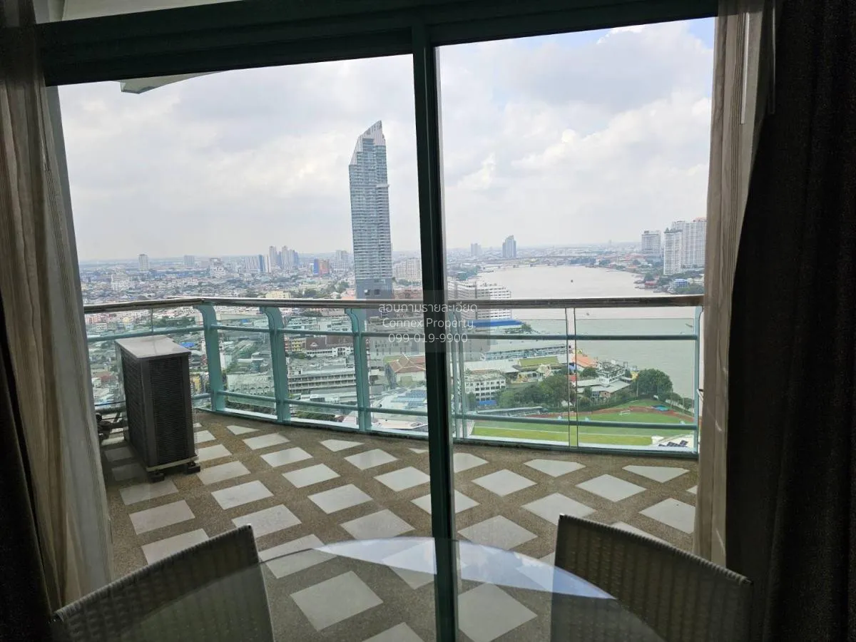 ขายคอนโด  ชาเทรียม ริเวอร์ไซด์ เรสซิเด้นท์ ชั้นสูง วิวแม่น้ำ วัดพ 3