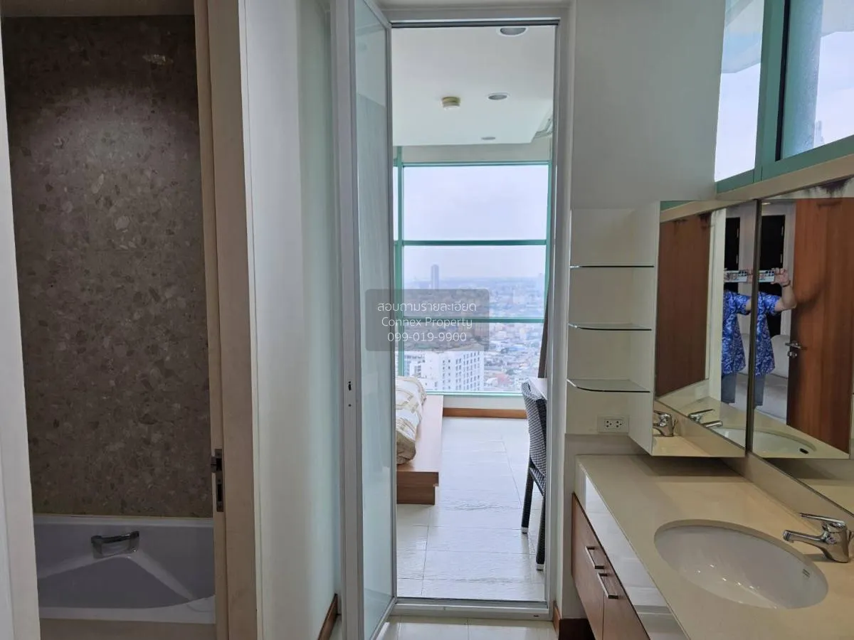 ขายคอนโด  ชาเทรียม ริเวอร์ไซด์ เรสซิเด้นท์ ชั้นสูง วิวแม่น้ำ วัดพ