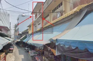For Sale 3-storey shophouse opposite in front of Tha Muang Fresh Market. Side of Soi Thetsaban 16, Tha Muang Subdistrict, Tha Muang District, Kanchanaburi Province , Tha Muang , Tha Muang , Kanchanaburi , CX-104665