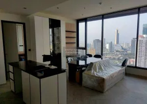 For Sale Condo , Chapter Charoennakhorn-Riverside , high floor , BTS-Krung Thon Buri , Bang Lamphu Lang , Khlong San , Bangkok , CX-104924