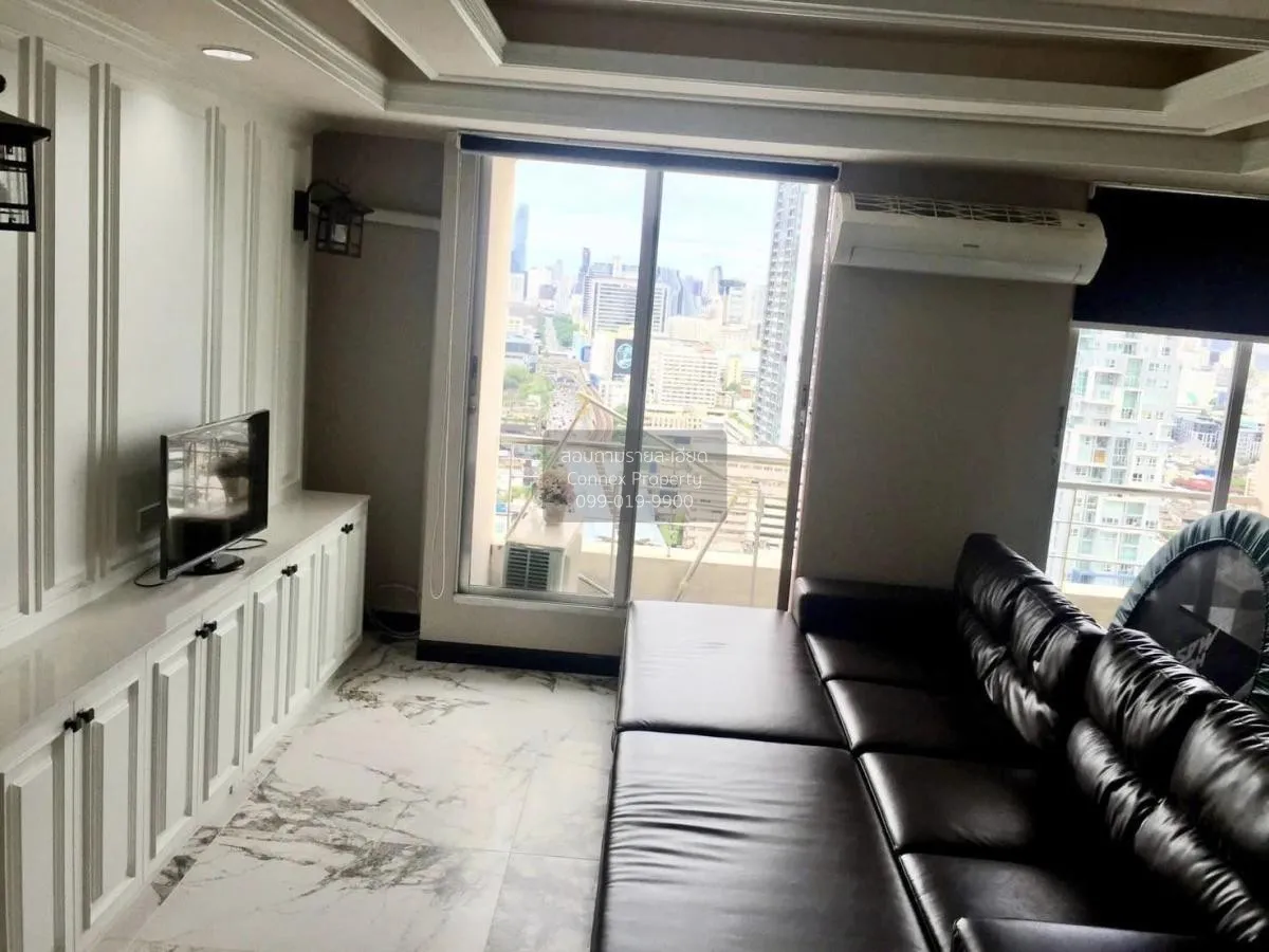 For Sale Condo , Baan Pathumwan , nice view , high floor , BTS-Ph 1