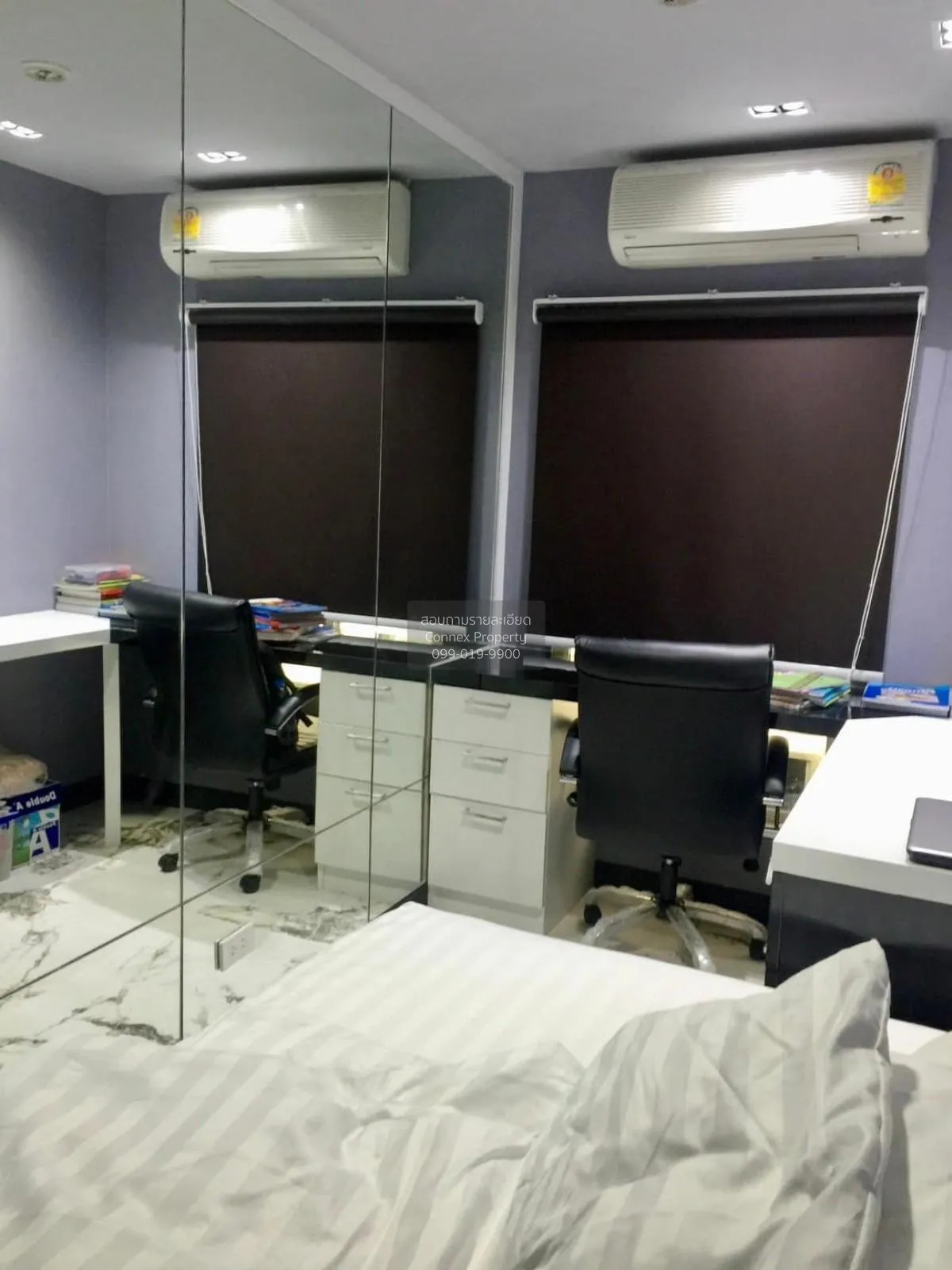 For Sale Condo , Baan Pathumwan , nice view , high floor , BTS-Ph 2