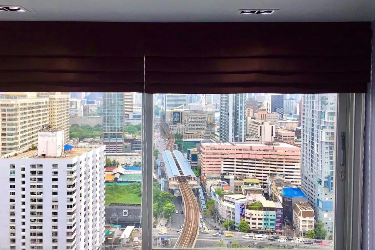 For Sale Condo , Baan Pathumwan , nice view , high floor , BTS-Ph