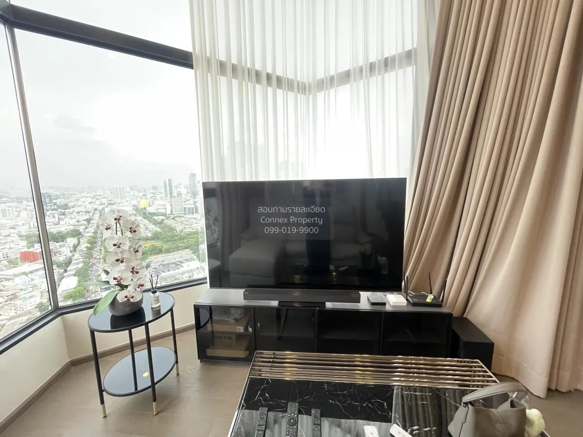 For Rent Condo , Park Origin Chula-Samyan , Duplex , nice view , 