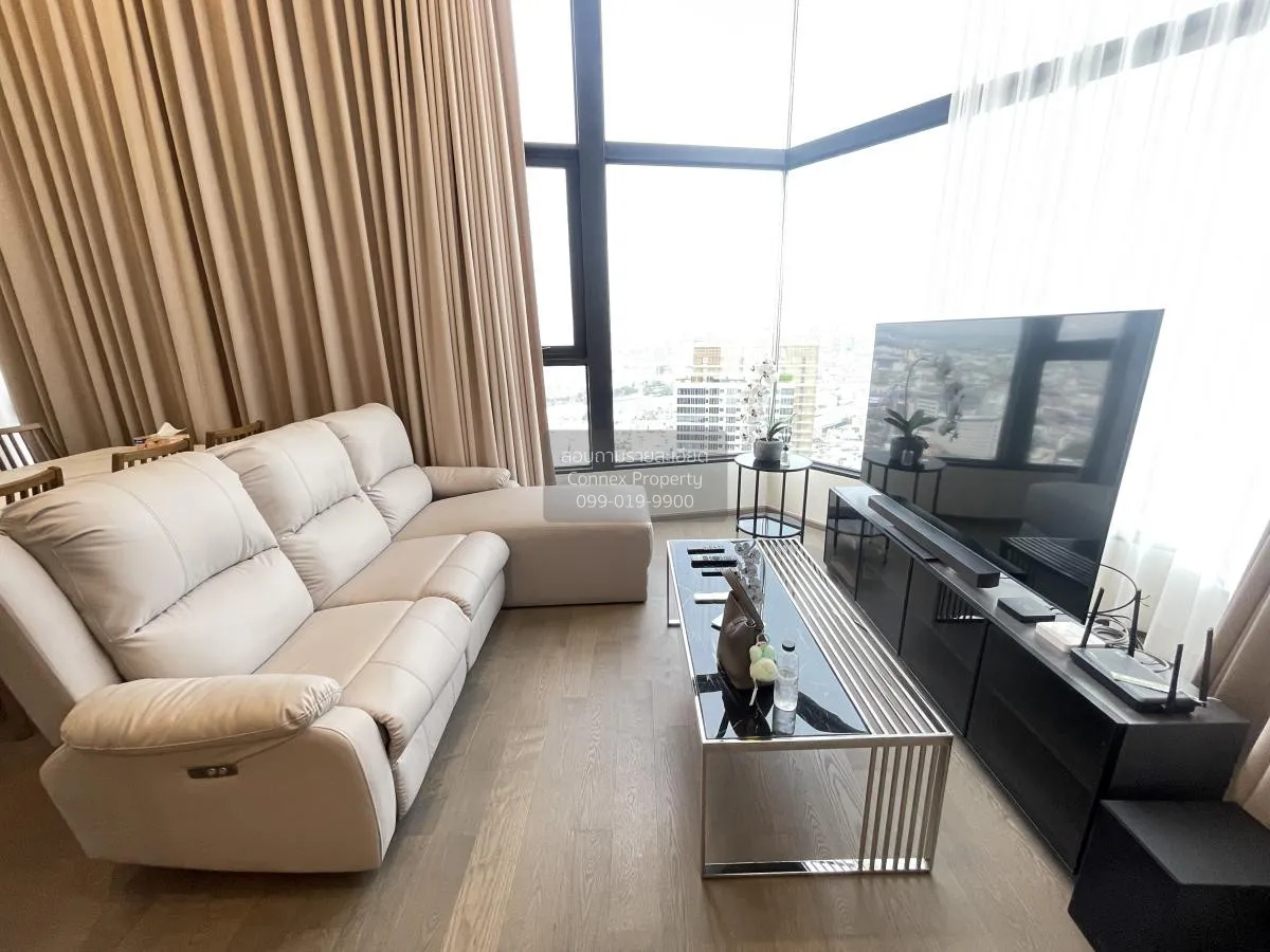 For Rent Condo , Park Origin Chula-Samyan , Duplex , nice view , 