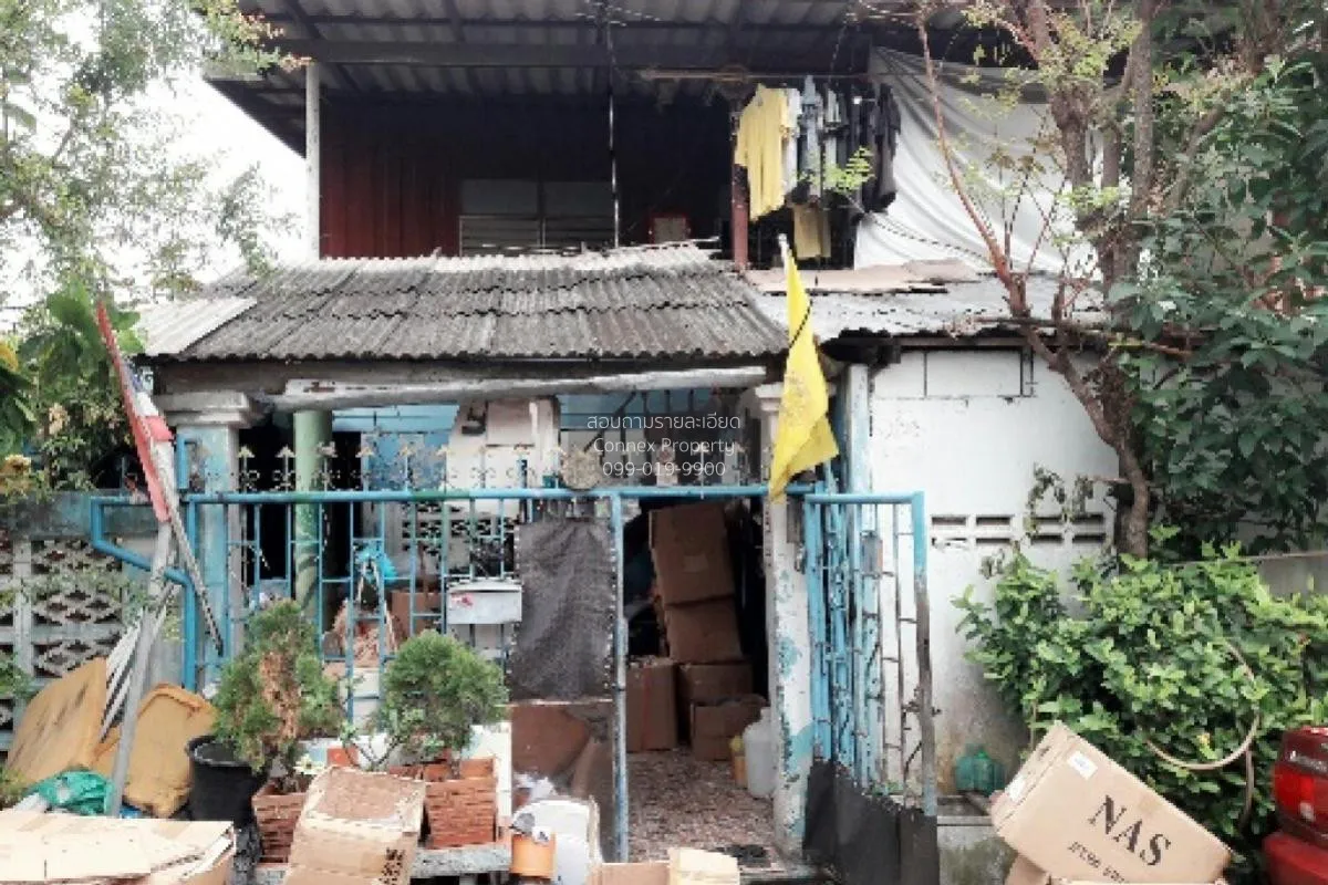 ขายบ้านครึ่งตึกครึ่งไม้ ซอยมาเจริญ 3 แยก 4 ทับ 7 หนองแขม เขต หนอง 3