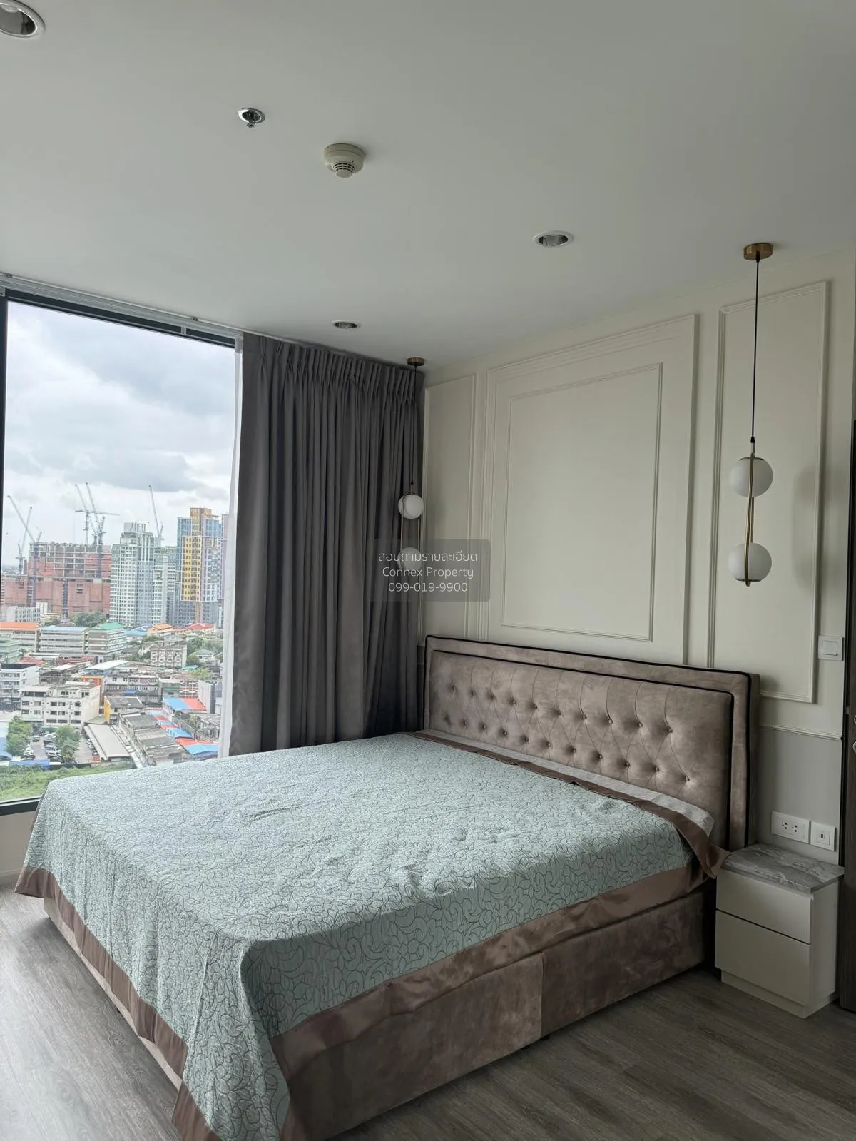 For Rent Condo , Ideo Mobi Sukhumvit 66 , nice view , high floor 