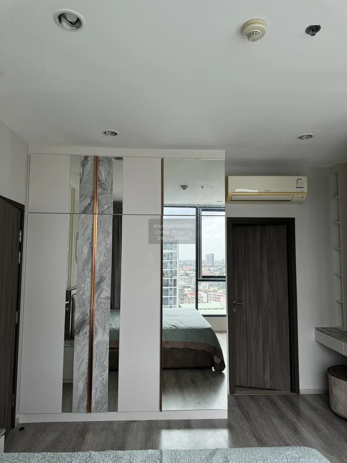 For Rent Condo , Ideo Mobi Sukhumvit 66 , nice view , high floor 