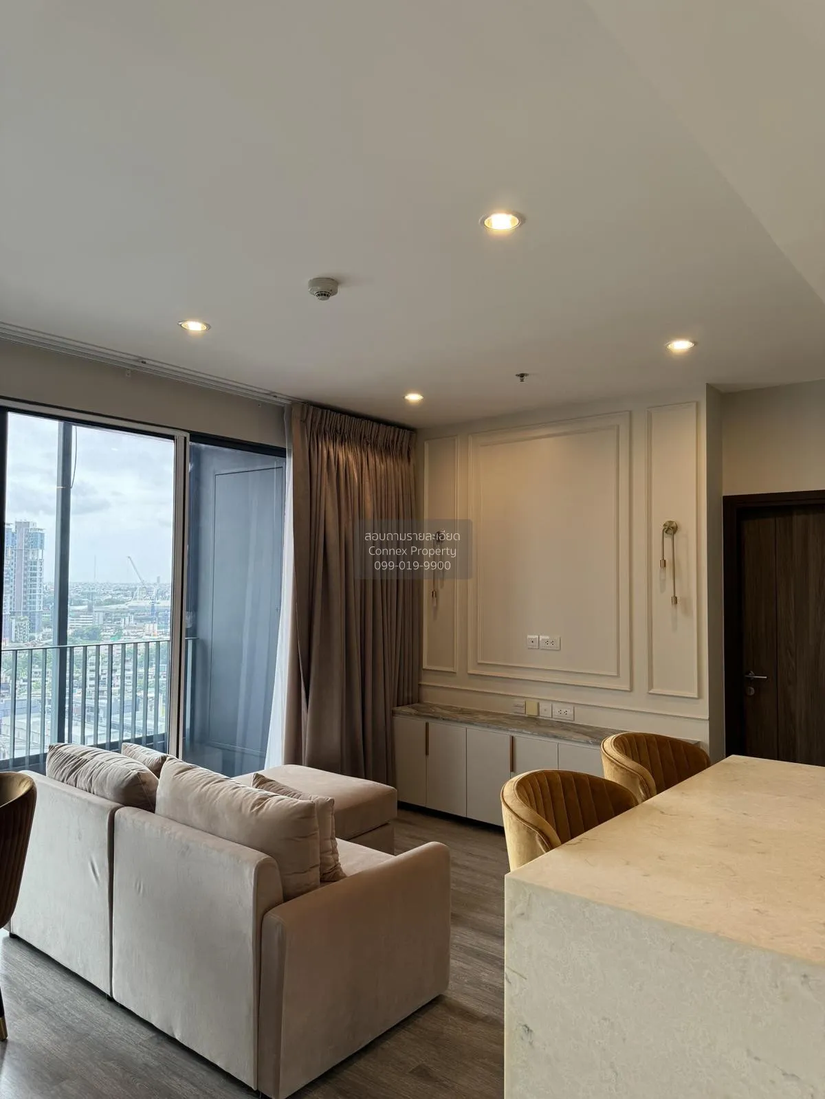 For Rent Condo , Ideo Mobi Sukhumvit 66 , nice view , high floor  2