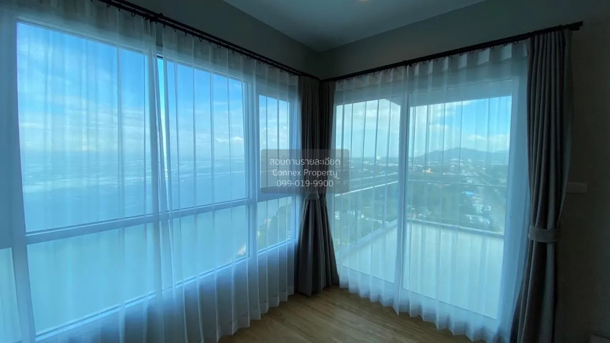 ขายคอนโด  เดอะ ซี ศรีราชา วิวสวย ชั้นสูง ห้องมุม วิวแม่น้ำ หน้ากว