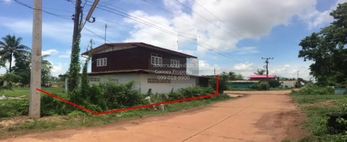 ขายบ้านครึ่งตึกครึ่งไม้ หนองคาย หน้ากว้าง พระธาตุบังพวน เมืองหนอง 2