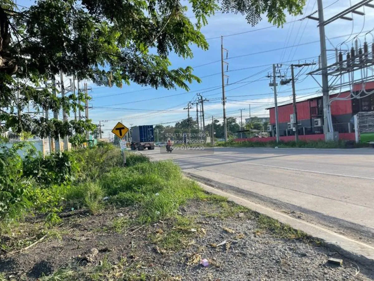 ขายที่ดินแบ่งขาย อ.ไทรน้อย ใกล้ถนนใหญ่ 150 เมตร  ราษฎร์นิยม ไทรน้ 4