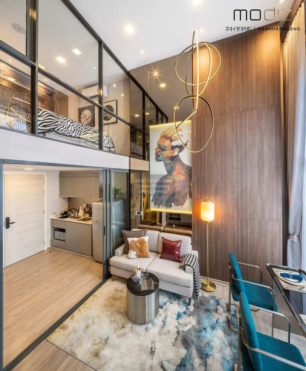 ขายคอนโด  โมดิซ ไรห์ม รามคำแหง หัวหมาก เขต บางกะปิ กรุงเทพ CX-108 3