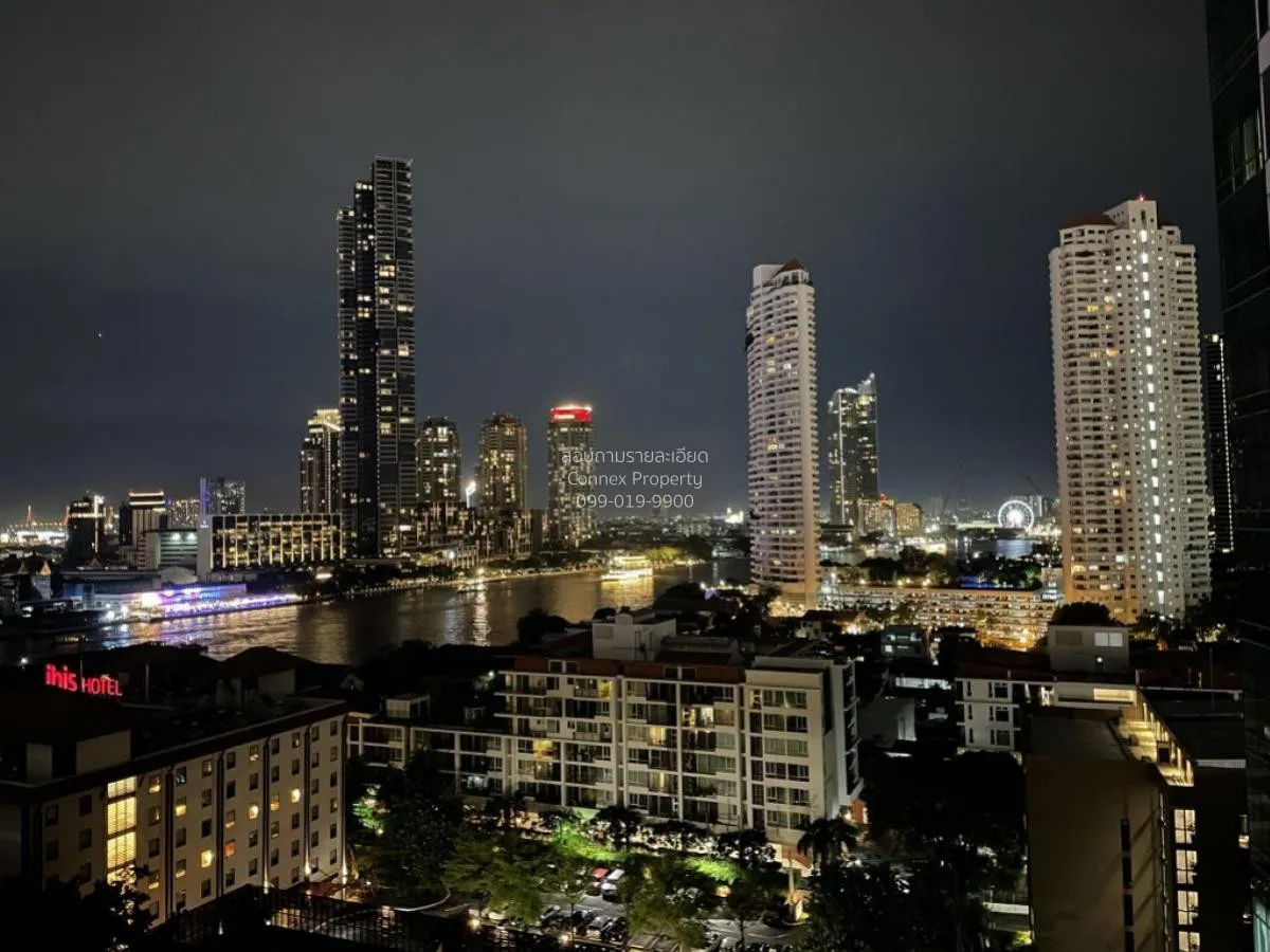 For Rent Condo , Baan Sathorn Chaopraya , BTS-Krung Thon Buri , K