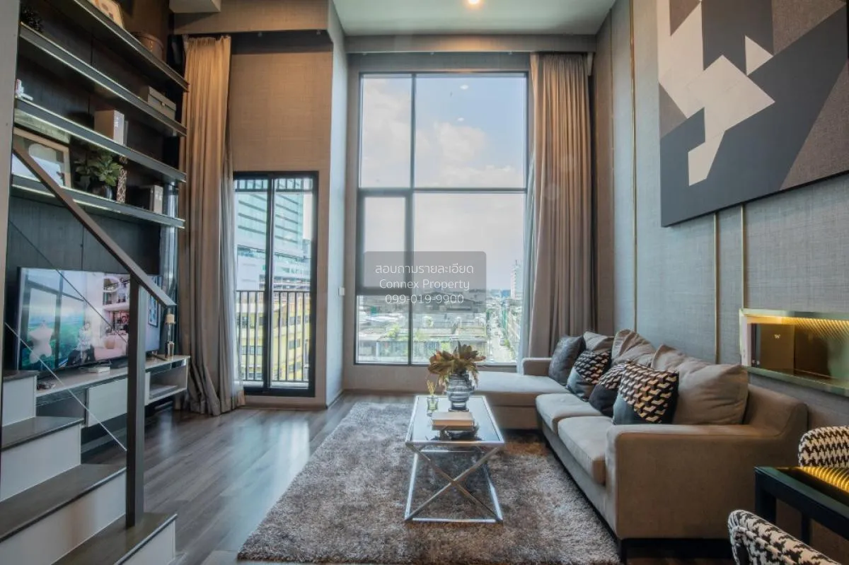 For Sale Condo , KnightsBridge Space Rama 9 , Duplex , MRT-Phra R 1