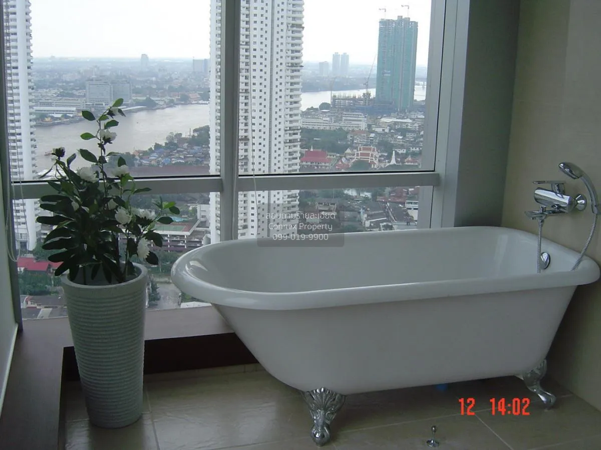 For Rent Condo , Baan Sathorn Chaopraya , BTS-Krung Thon Buri , K