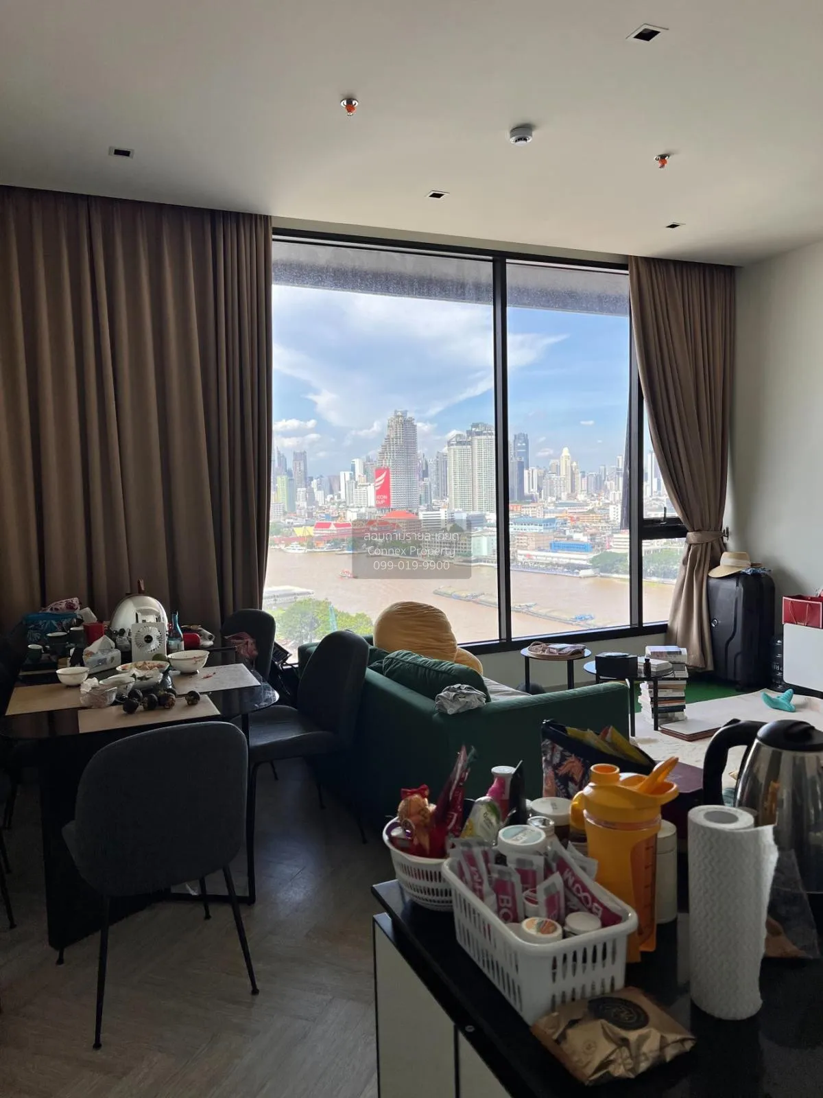 For Rent Condo , Chapter Charoennakhorn-Riverside , BTS-Krung Tho 2