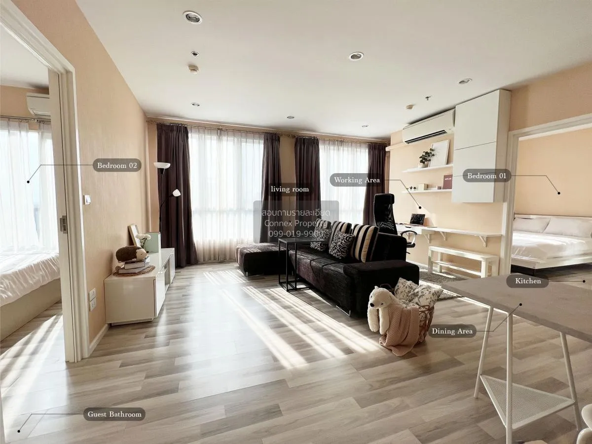 เช่าคอนโด  เดอะ คีย์ สาทร - ราชพฤกษ์ BTS-วุฒากาศ บางค้อ เขต จอมทอ 1