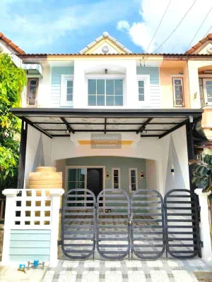For Sale Townhouse/Townhome  , K.C. Ramindra 1 , newly renovated , Sam Wa Tawan Tok , Khlong Sam Wa , Bangkok , CX-111015