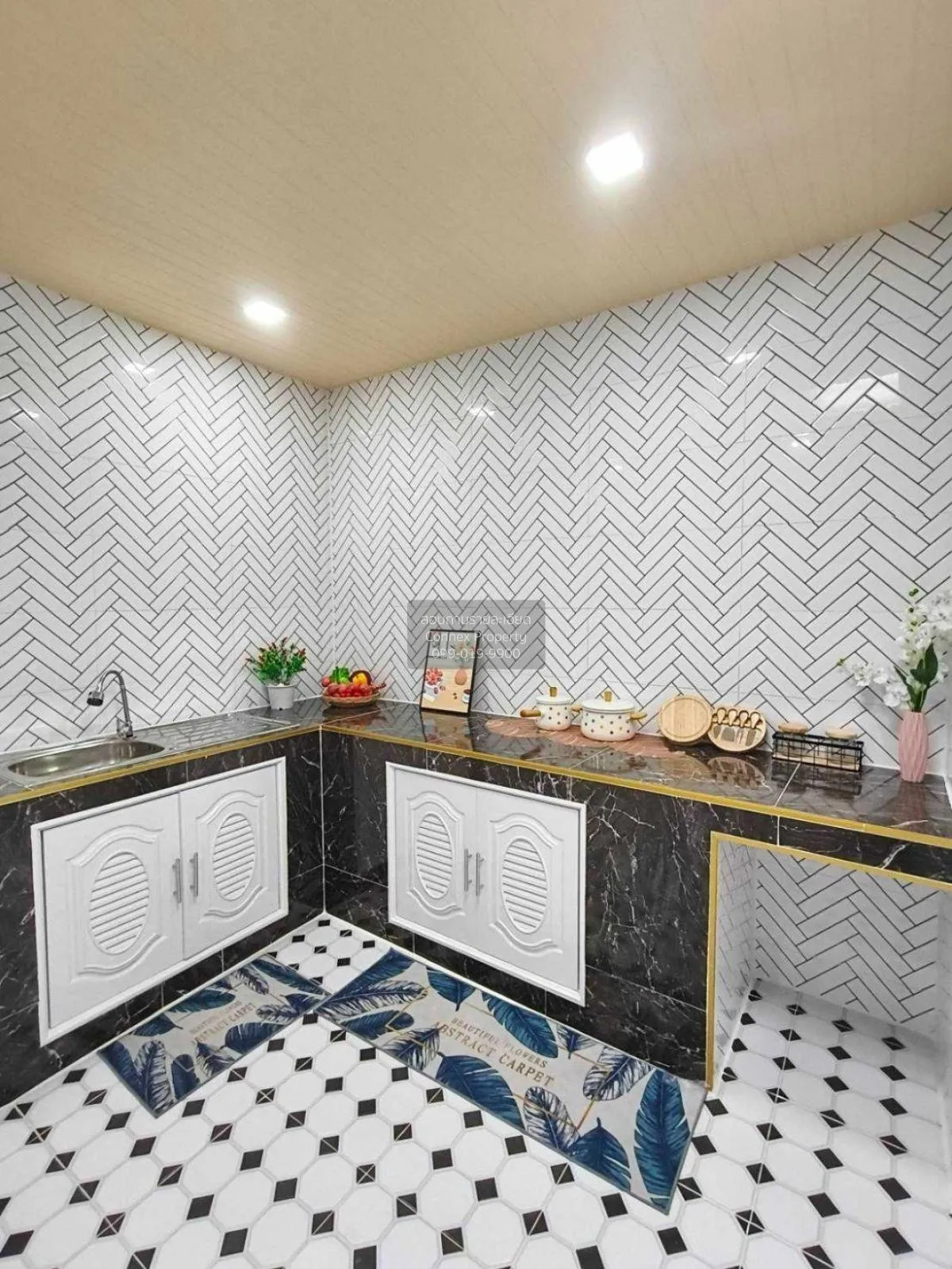 ขายทาวน์เฮ้าส์/ทาวน์โฮม  บ้านเมธา 1 สยามธรณี รีโนเวทใหม่ ท่าแร้ง 