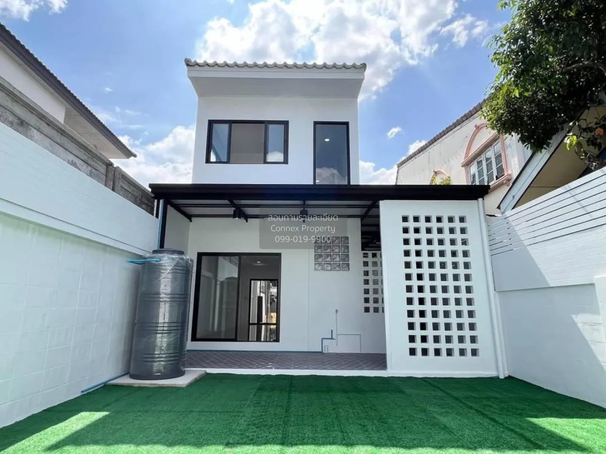 ขายทาวน์เฮ้าส์/ทาวน์โฮม  บ้านมนวดี พาร์ค ห้องมุม MRT-คลองบางไผ่ บ