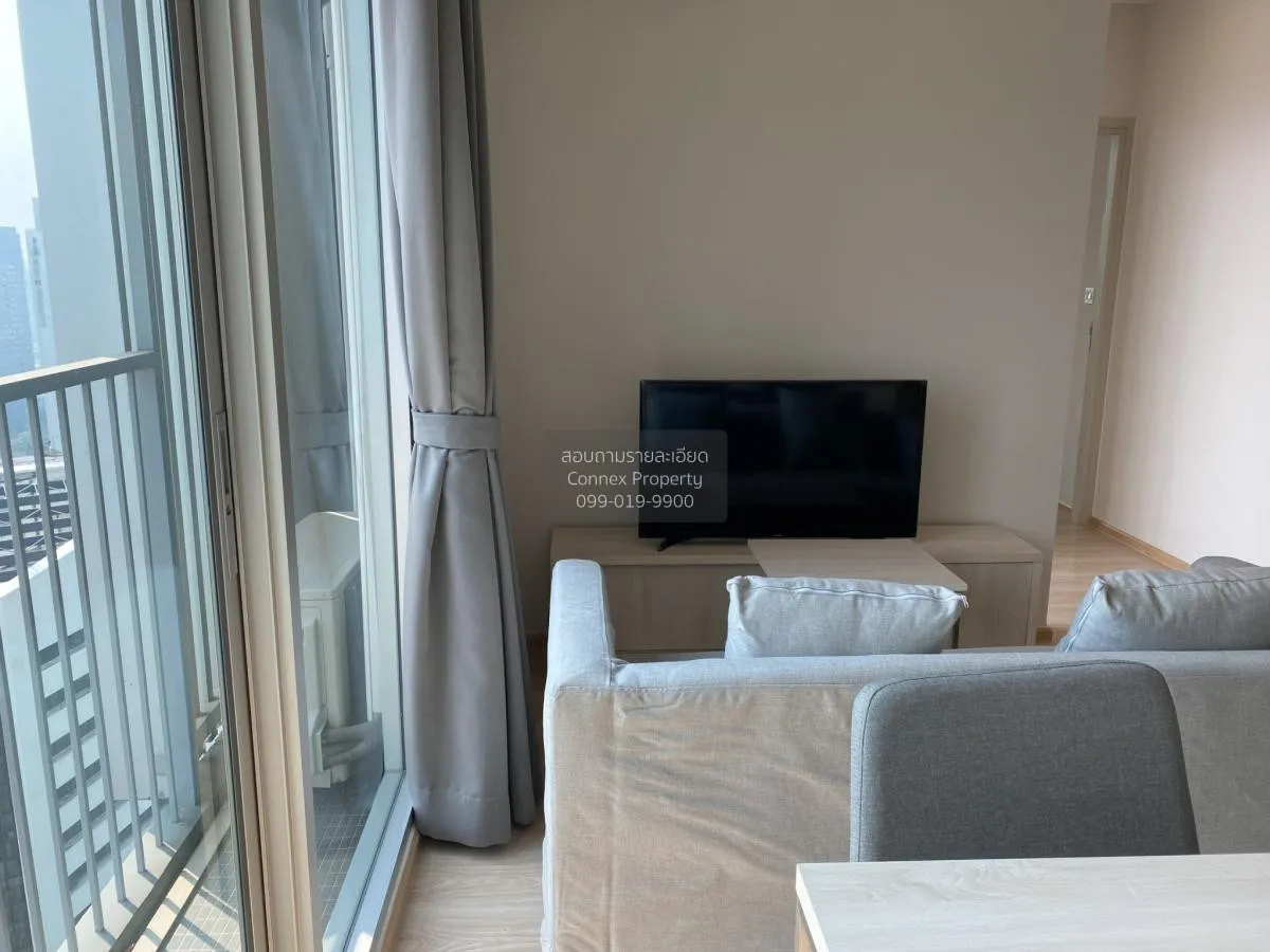 ขายคอนโด  โนเบิล รีวอลฟ์ รัชดา 1 ชั้นสูง ห้องมุม หน้ากว้าง MRT-ศู