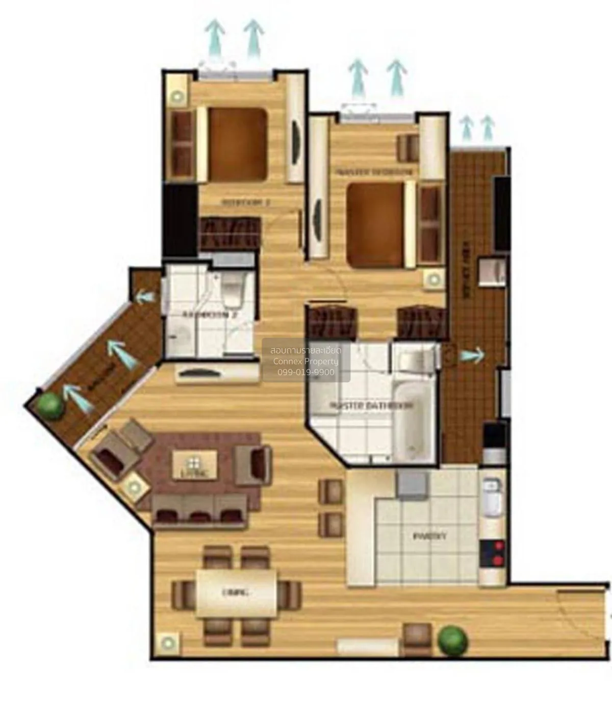 For Sale Condo , Belle Grand Rama 9 , newly renovated , MRT-Phra 