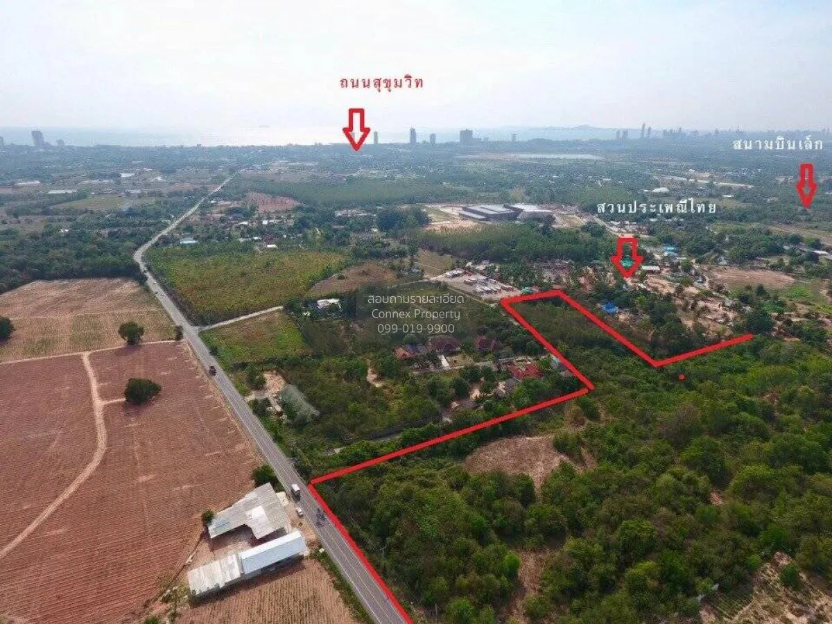 For Sale empty land Opposite Phoenix Golf Course, Chonburi , nice 2