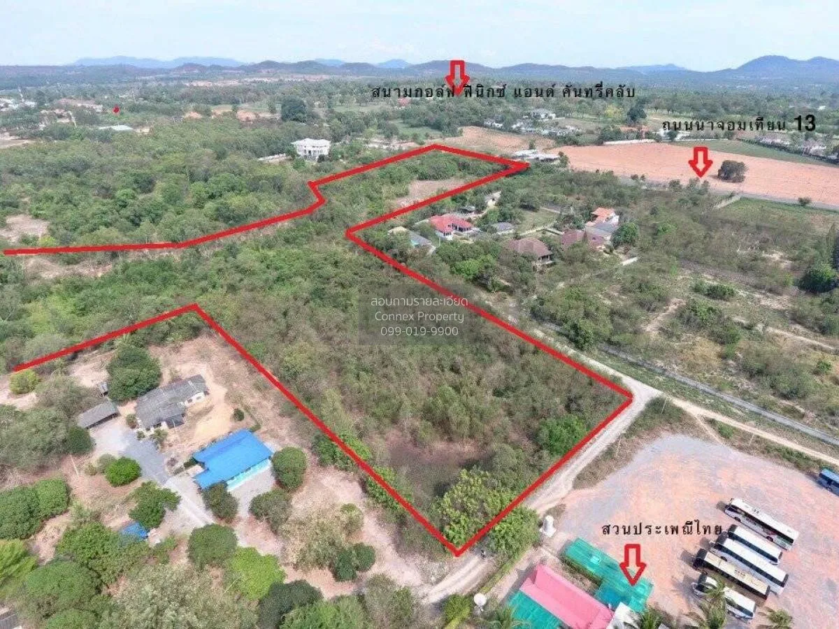 For Sale empty land Opposite Phoenix Golf Course, Chonburi , nice