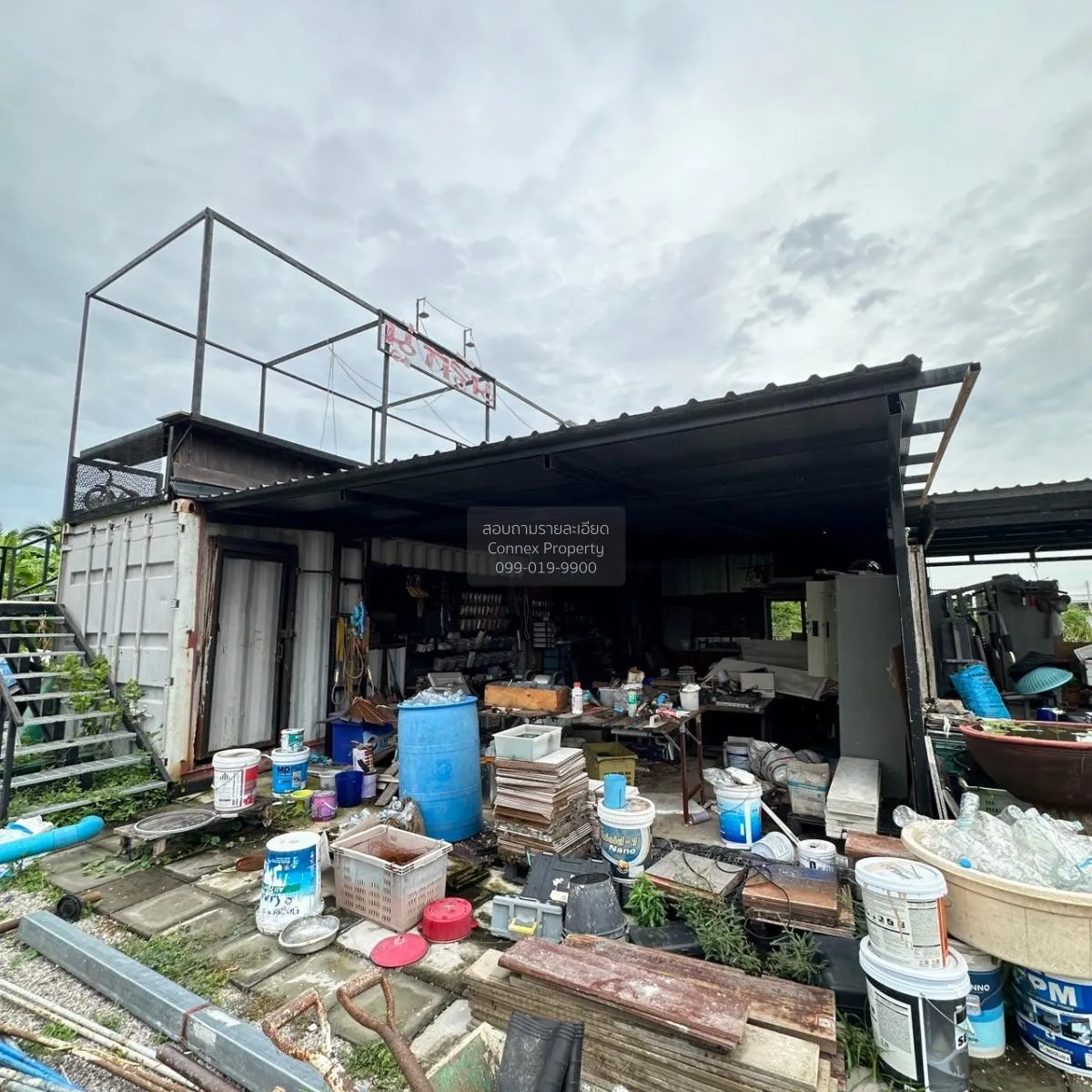 ขายที่ดินพร้อมสิ่งปลูกสร้าง บ้านเกาะ เมืองสมุทรสาคร สมุทรสาคร CX-