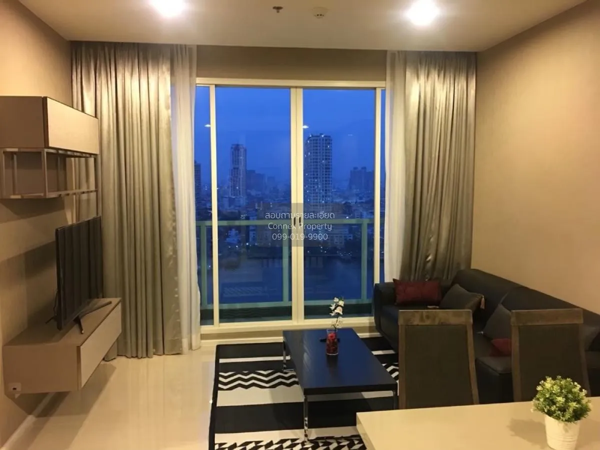 For Rent Condo , Menam Residences , BTS-Saphan Taksin , Wat Phray 1